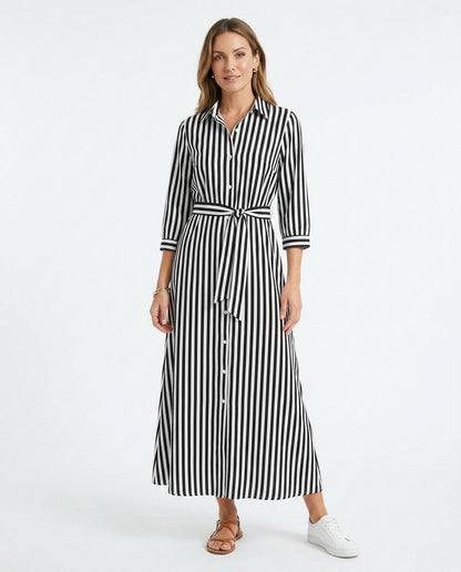 Cloppenburg Mode - Eabov | Gestreiftes Hemdblusen Kleid Damen
