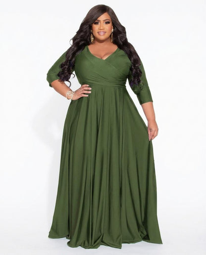 Cloppenburg Mode - Vafis | Bodenlanges Tailliertes Kleid Damen