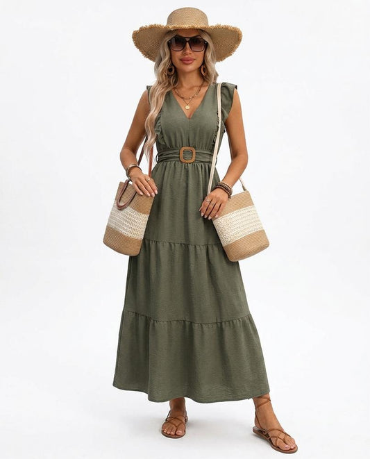 Cloppenburg Mode - Sugik | Ärmelloses Gegürtetes Kleid Damen