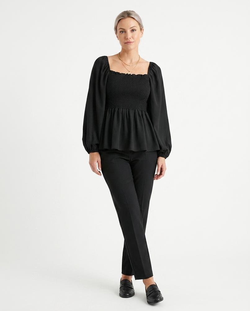 Cloppenburg Mode - Sisin | Gesmokte Langärmlige Bluse Damen