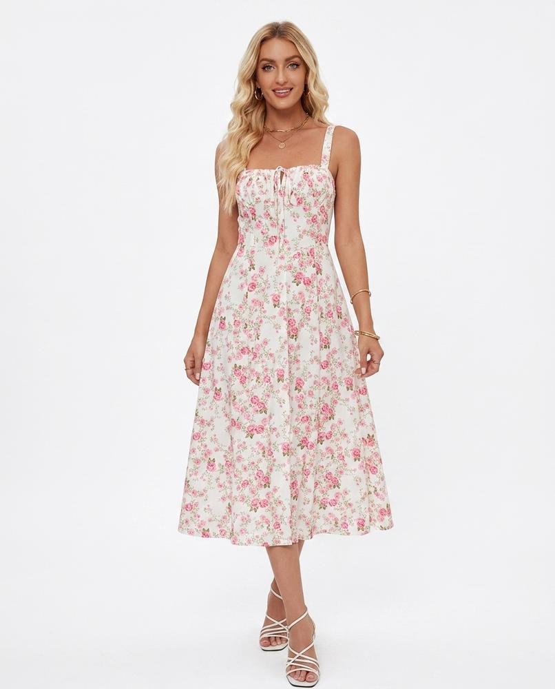 Cloppenburg Mode - Aulus | Geblümt Tailliert Kleid Damen