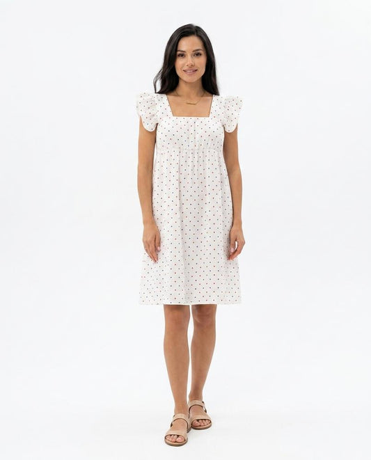 Cloppenburg Mode - Doten | Gepunktetes Strukturiertes Kleid Damen