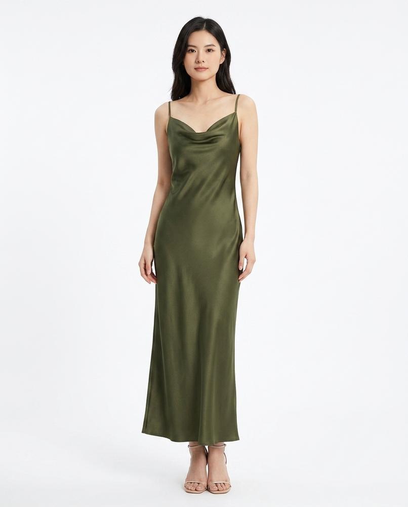 Cloppenburg Mode - Eover | Satiniertes Ärmelloses Kleid Damen