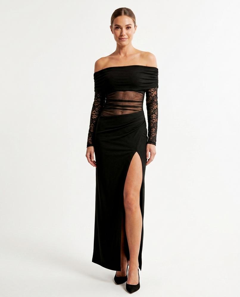Cloppenburg Mode - Yator | Schulterfreies Langärmeliges Kleid Damen