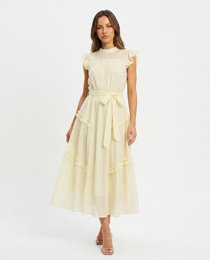 Cloppenburg Mode - Lewod | Gerüscht Tailliert Kleid Damen