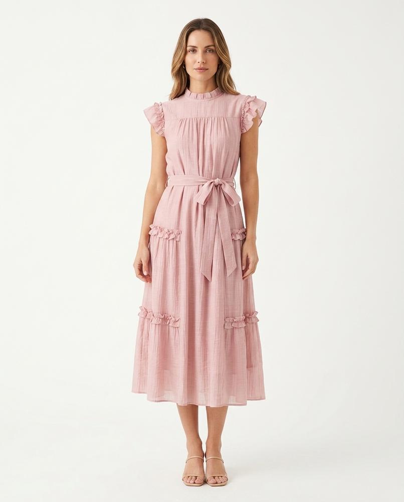 Cloppenburg Mode - Lewod | Gerüscht Tailliert Kleid Damen