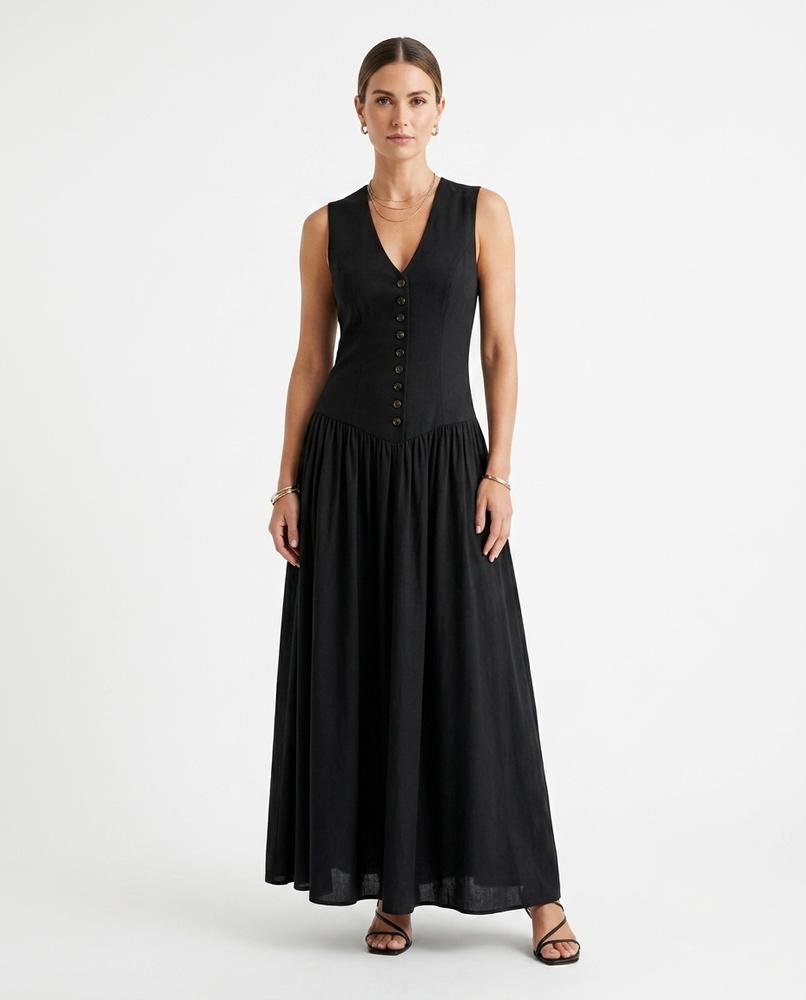 Cloppenburg Mode - Netok | Tailliertes Geknöpftes Kleid Damen