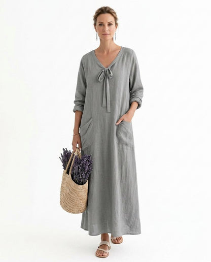 Cloppenburg Mode - Tazud | Gebundenes Langärmliges Kleid Damen