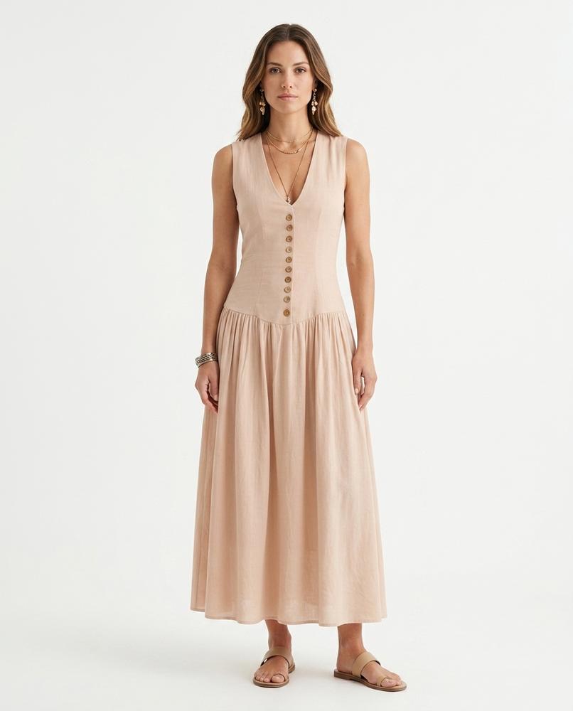 Cloppenburg Mode - Netok | Tailliertes Geknöpftes Kleid Damen