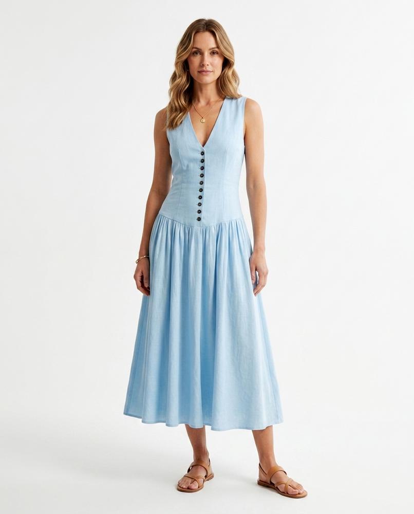 Cloppenburg Mode - Netok | Tailliertes Geknöpftes Kleid Damen