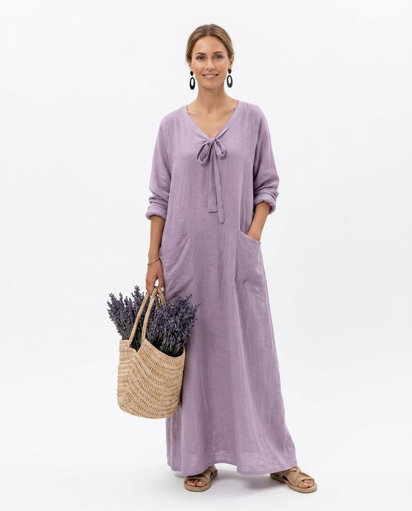 Cloppenburg Mode - Tazud | Gebundenes Langärmliges Kleid Damen