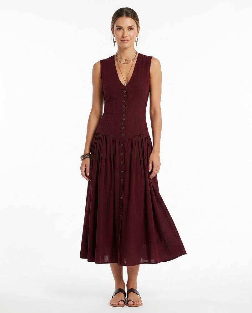 Cloppenburg Mode - Netok | Tailliertes Geknöpftes Kleid Damen