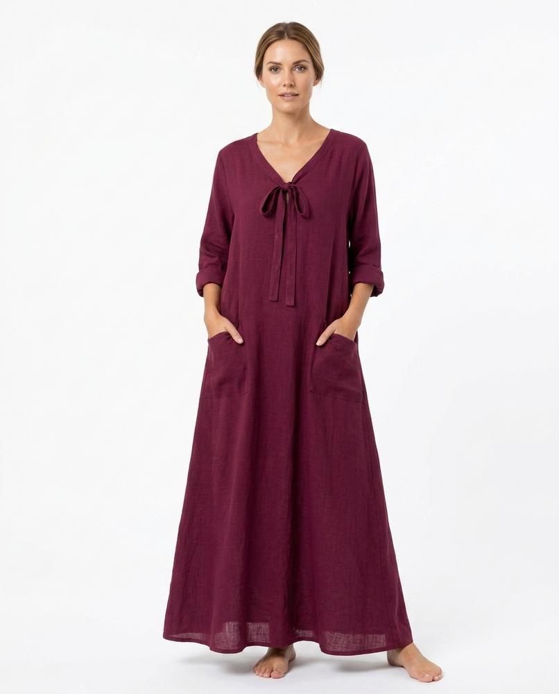 Cloppenburg Mode - Tazud | Gebundenes Langärmliges Kleid Damen