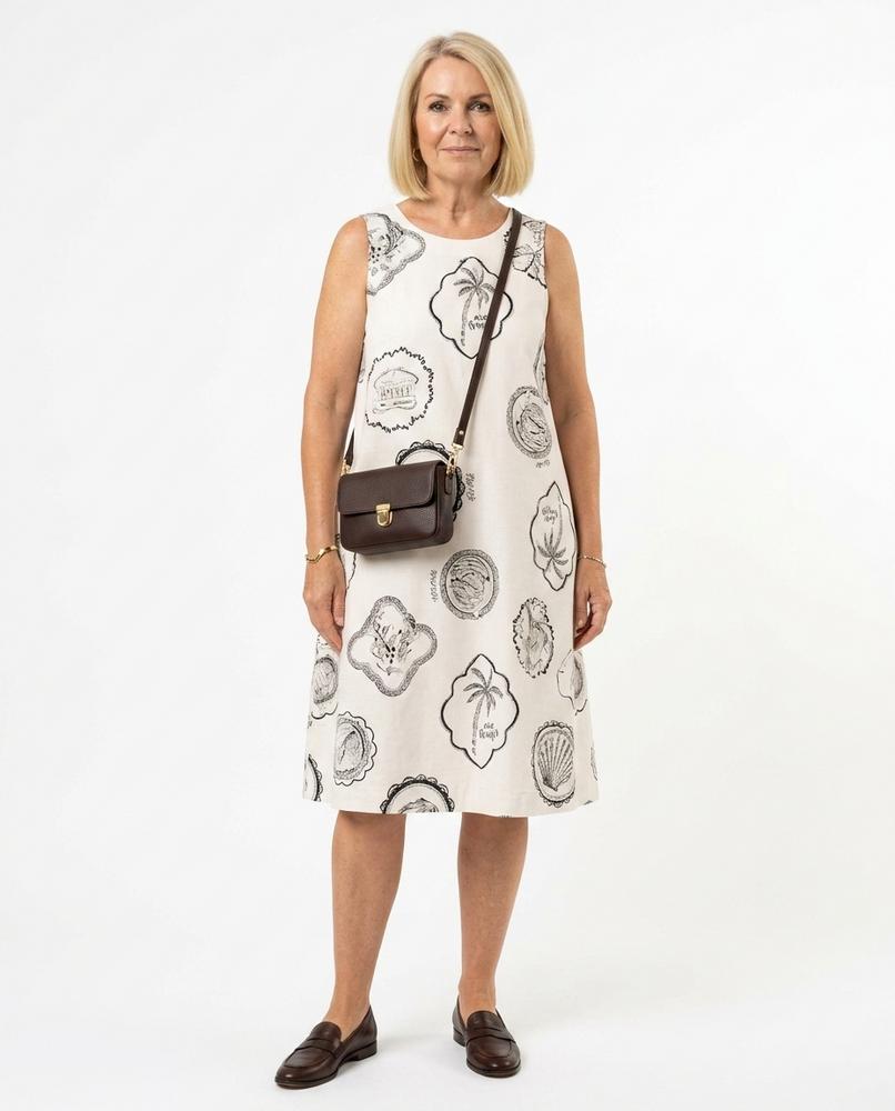 Cloppenburg Mode - Aalun | Ärmelloses Gemustertes Kleid Damen