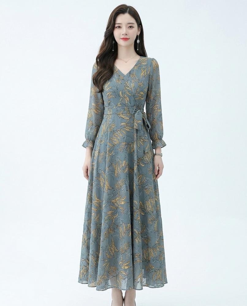 Cloppenburg Mode - Rapek | Gemustert Langärmlig Kleid Damen