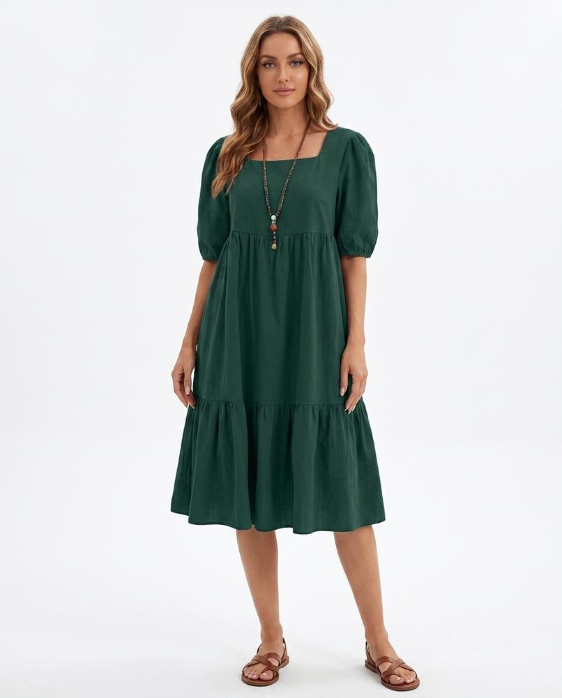 Cloppenburg Mode - Tahar | Gestuft Kurzärmlig Kleid Damen