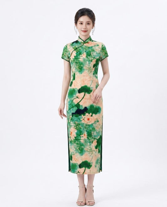 Cloppenburg Mode - Kuhik | Kurzärmliges Gemustertes Kleid Damen