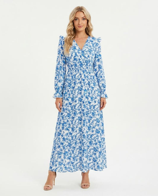Cloppenburg Mode - Sugil | Geblümt Langärmlig Kleid Damen
