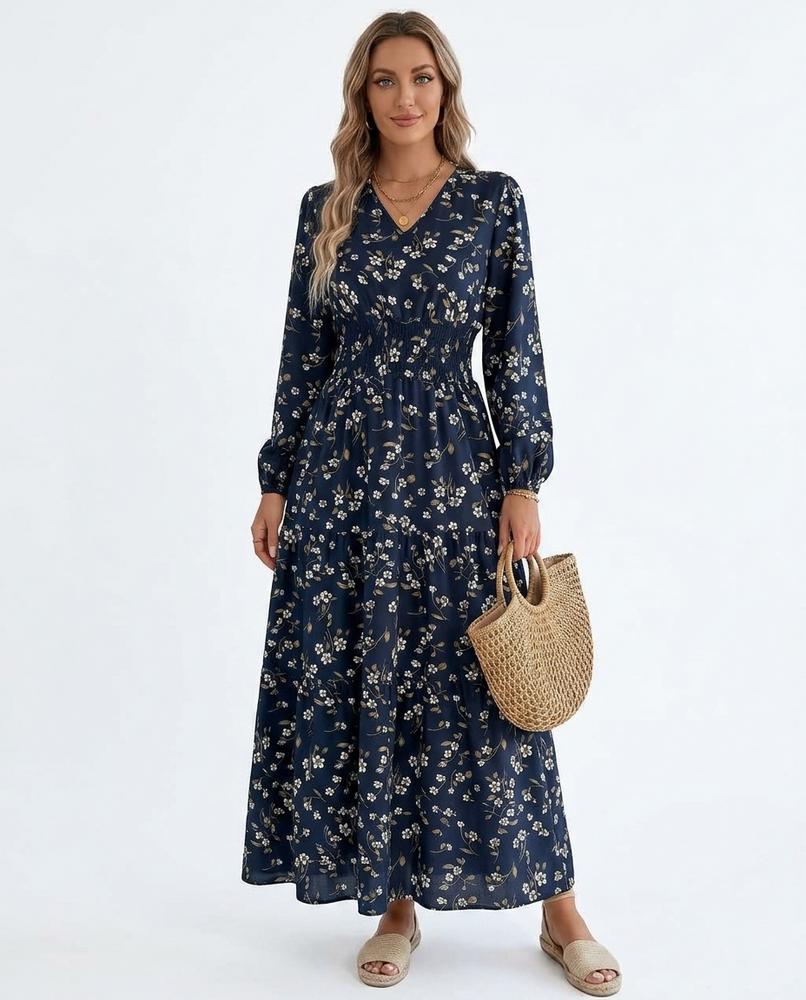 Cloppenburg Mode - Kitav | Geblümt Gesmokt Kleid Damen