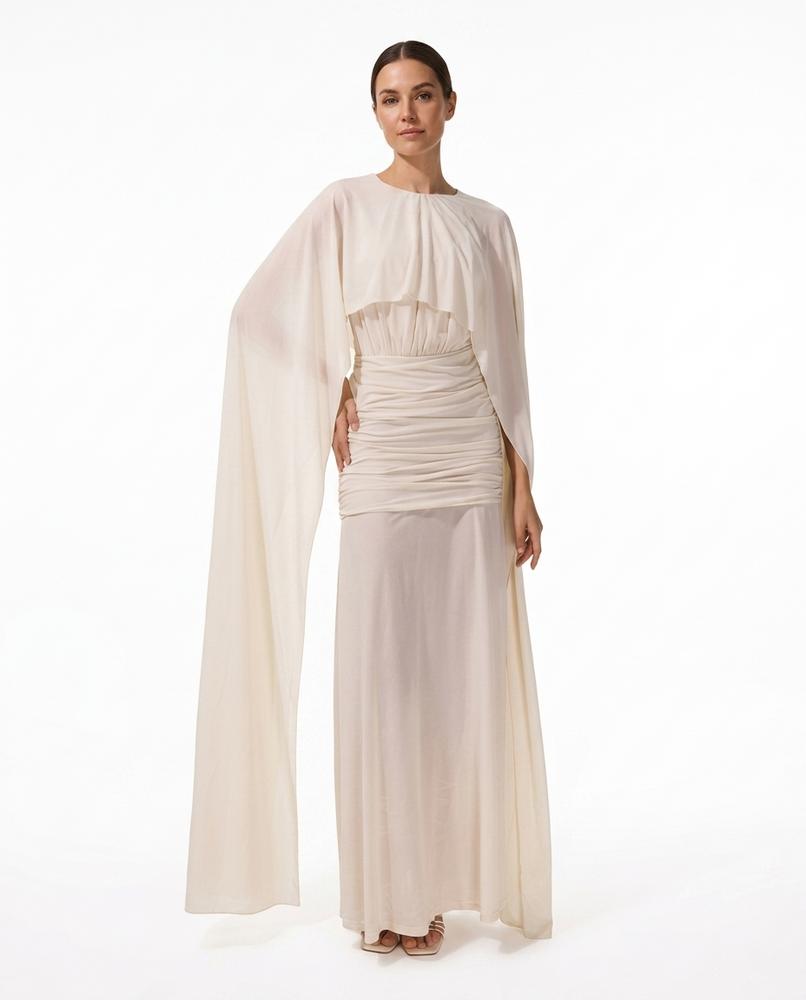 Cloppenburg Mode - Yurik | Gerafftes Bodenlanges Kleid Damen