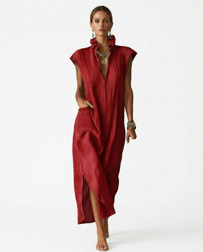 Cloppenburg Mode - Naduv | Gerüschtes Ärmelloses Kleid Damen