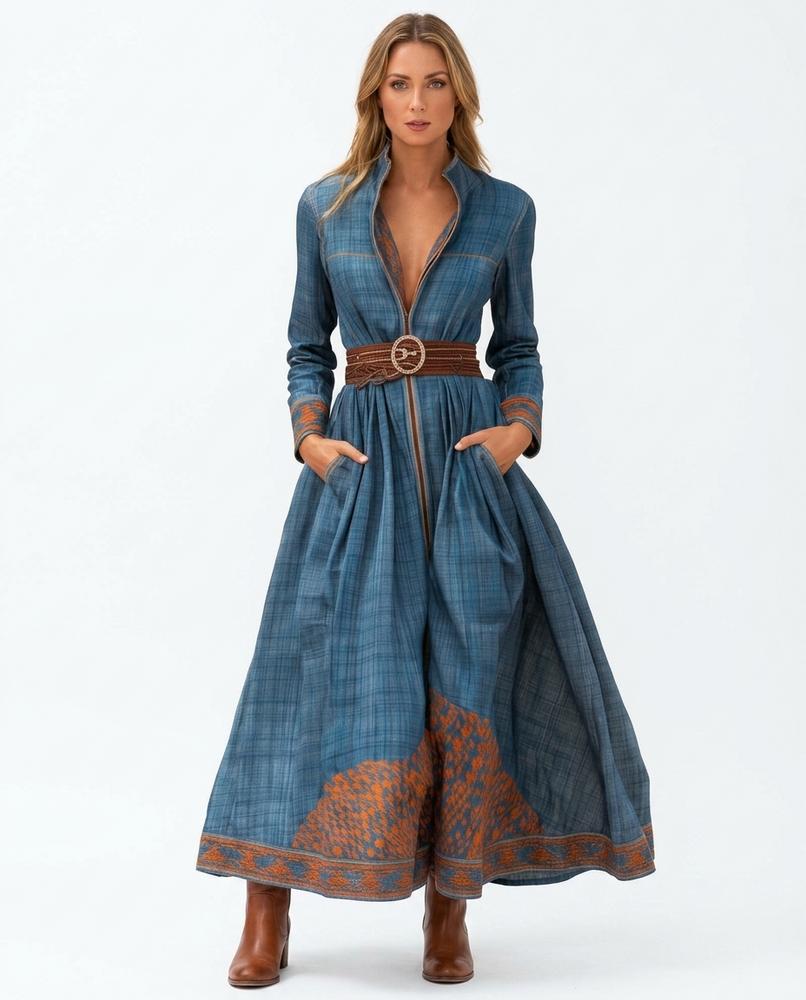 Cloppenburg Mode - Nuwam | Langärmliges Tailliertes Kleid Damen