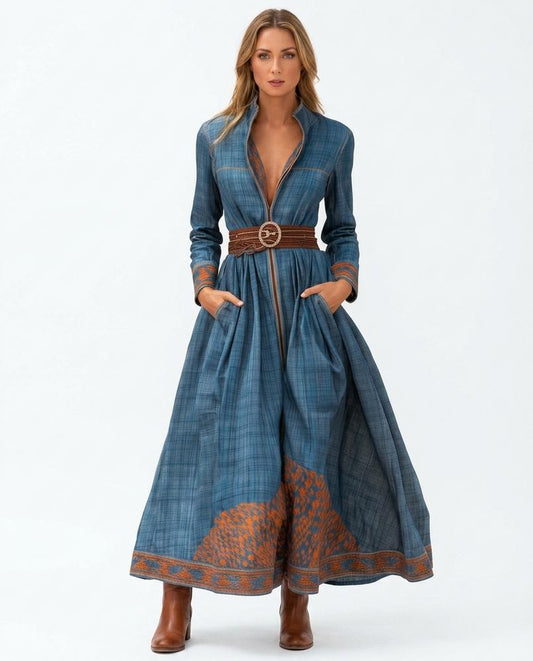 Cloppenburg Mode - Nuwam | Langärmliges Tailliertes Kleid Damen