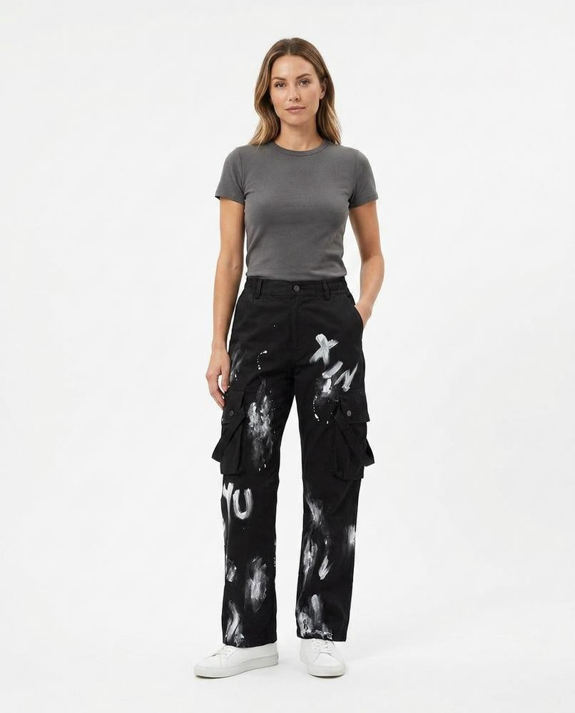 Cloppenburg Mode - Cilin | Weit Geschnittene Farbbespritzte Hose Unisex