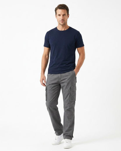 Cloppenburg Mode - Camed | Gerade Geschnittene Baumwoll Hose Herren