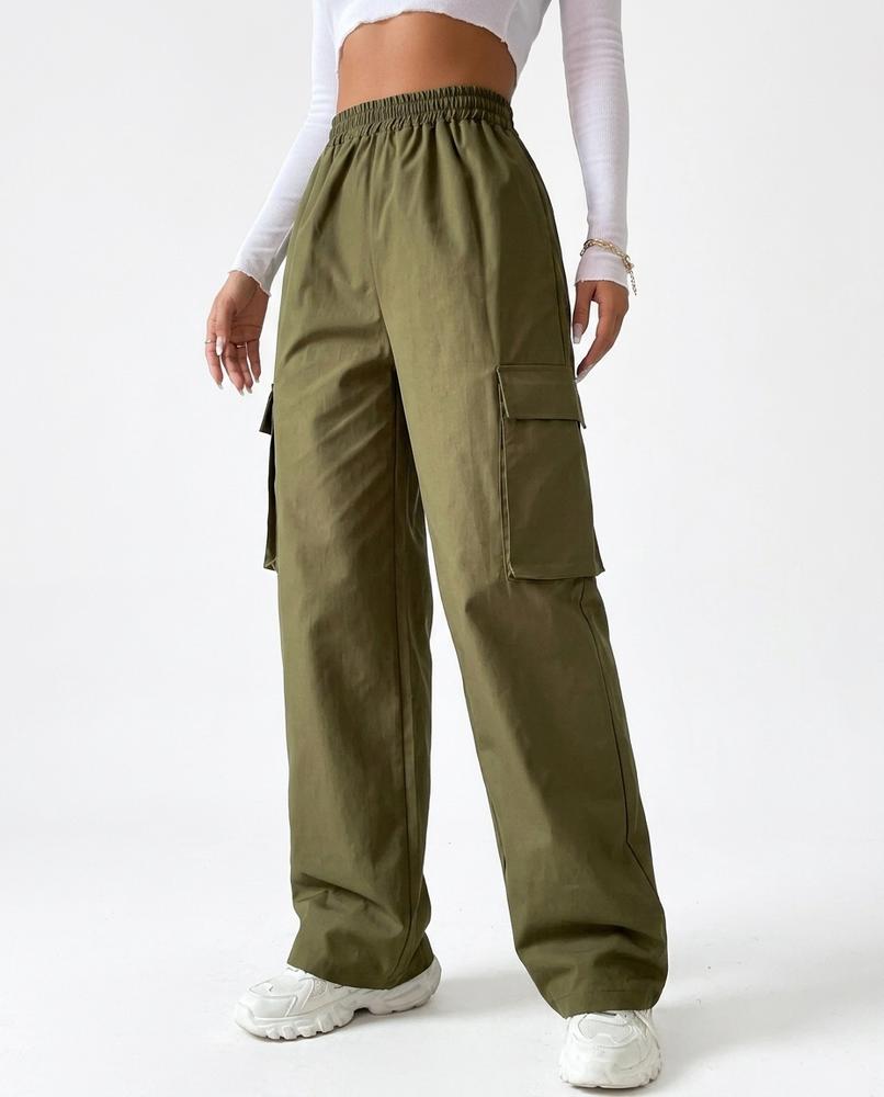 Cloppenburg Mode - Milit | Weit Geschnittene Funktionale Hose Damen