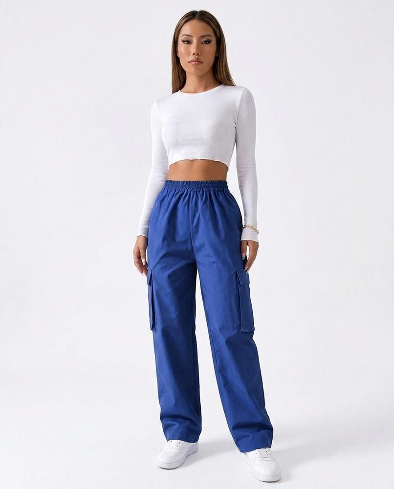 Cloppenburg Mode - Milit | Weit Geschnittene Funktionale Hose Damen