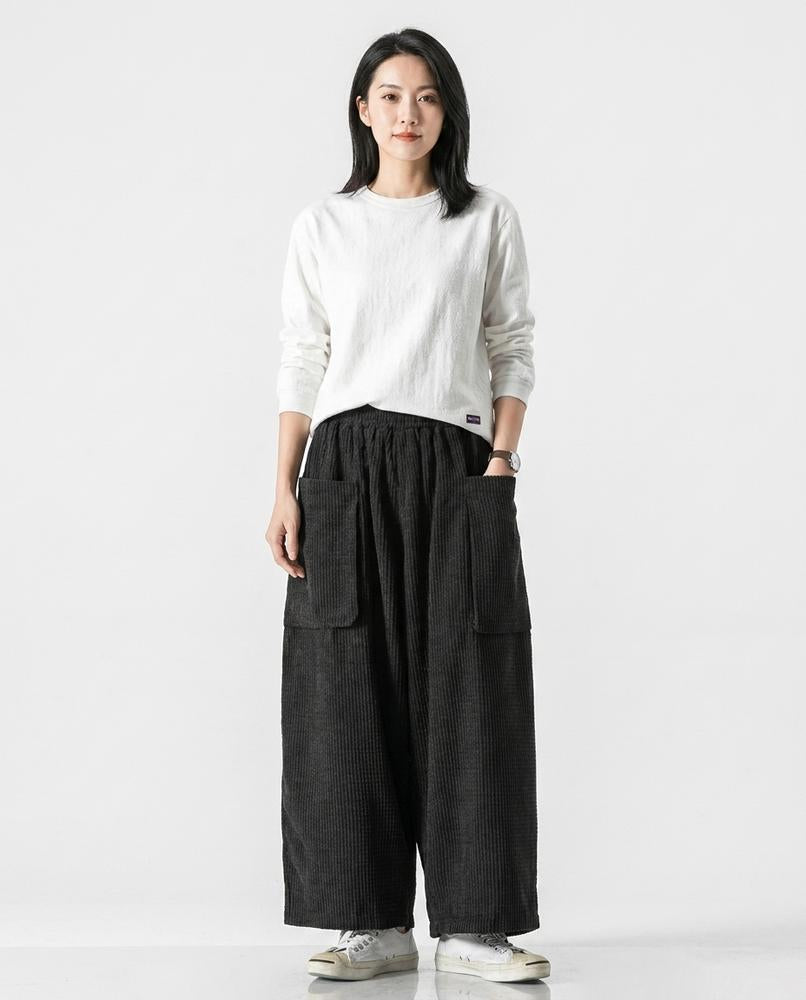 Cloppenburg Mode - Mutot | Weitgeschnittene Gerippte Hose Unisex