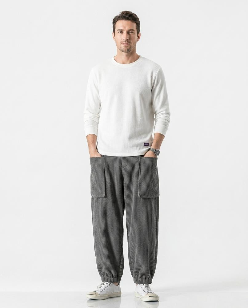 Cloppenburg Mode - Mutot | Weitgeschnittene Gerippte Hose Unisex