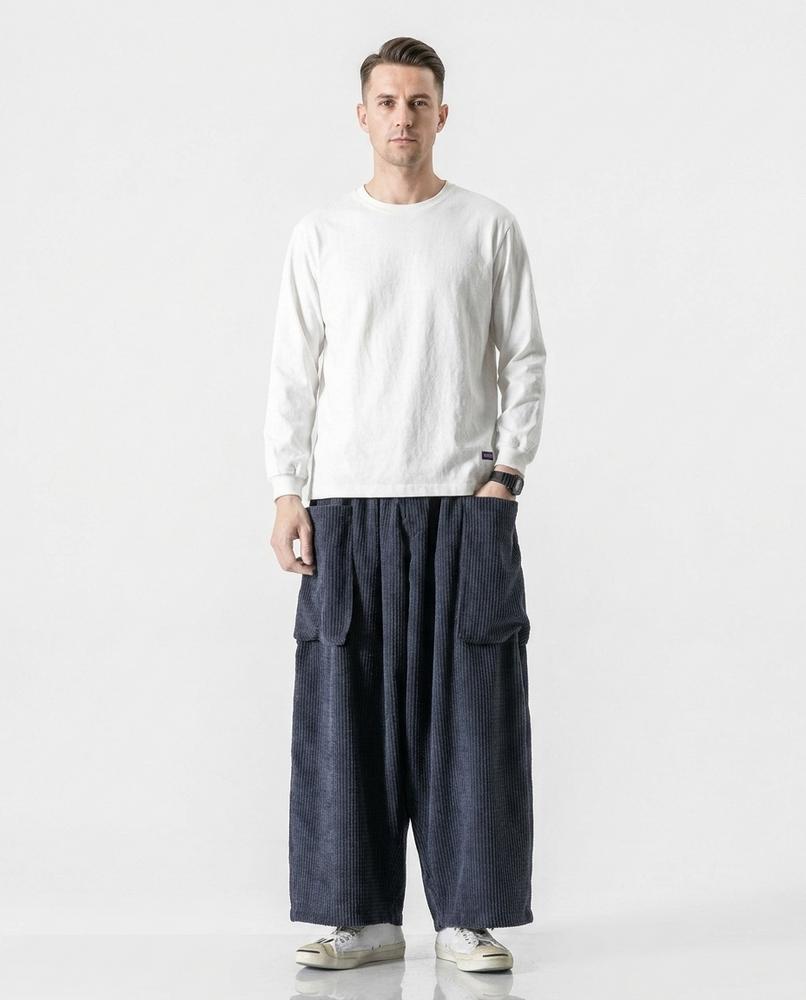 Cloppenburg Mode - Mutot | Weitgeschnittene Gerippte Hose Unisex