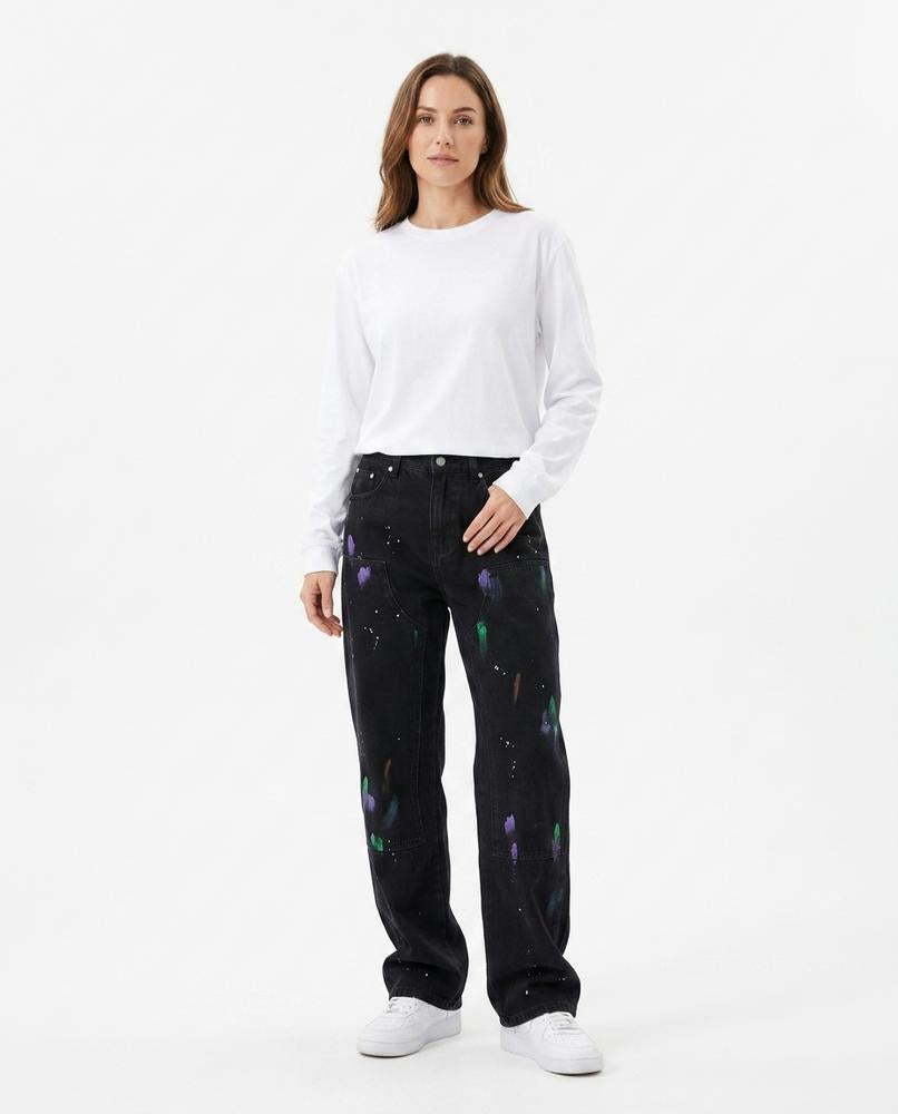 Cloppenburg Mode - Retot | Gerade Geschnittene Bemalte Hose Unisex