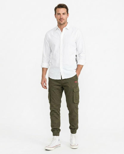 Cloppenburg Mode - Newin | Schmal Geschnittene Baumwoll Hose Herren