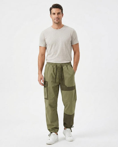 Cloppenburg Mode - Aobad | Farbblockierende Baumwoll Hose Unisex