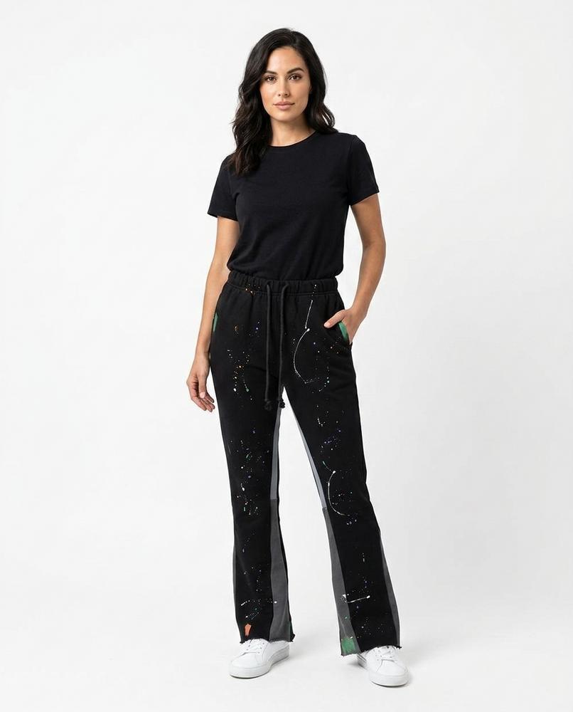 Cloppenburg Mode - Cobet | Farbbespritzte Ausgestellte Hose Unisex