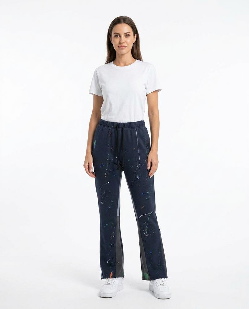 Cloppenburg Mode - Cobet | Farbbespritzte Ausgestellte Hose Unisex