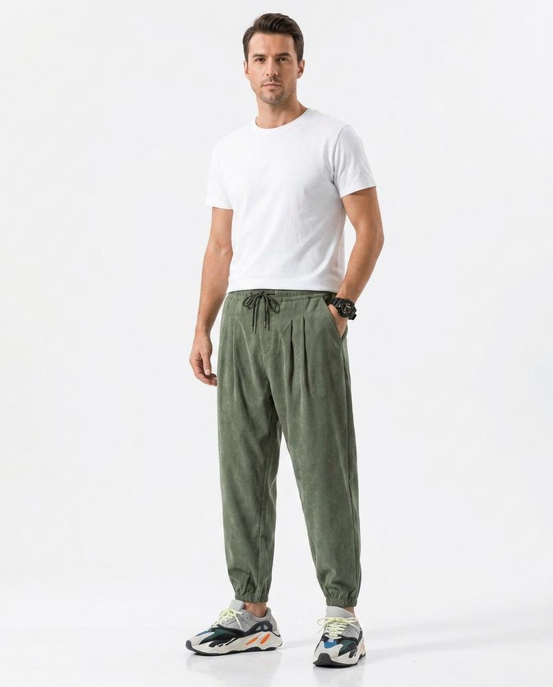 Cloppenburg Mode - Lepim | Gerippte Karottenförmige Hose Herren