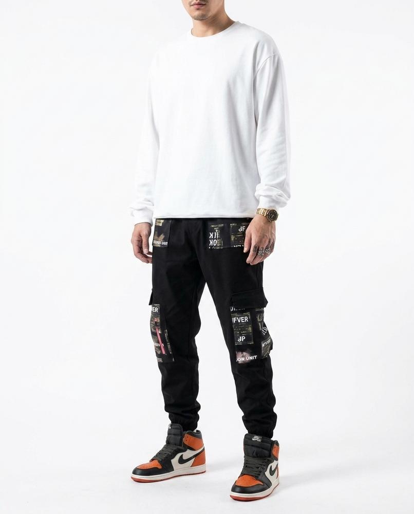 Cloppenburg Mode - Nozod | Applizierte Konische Hose Herren