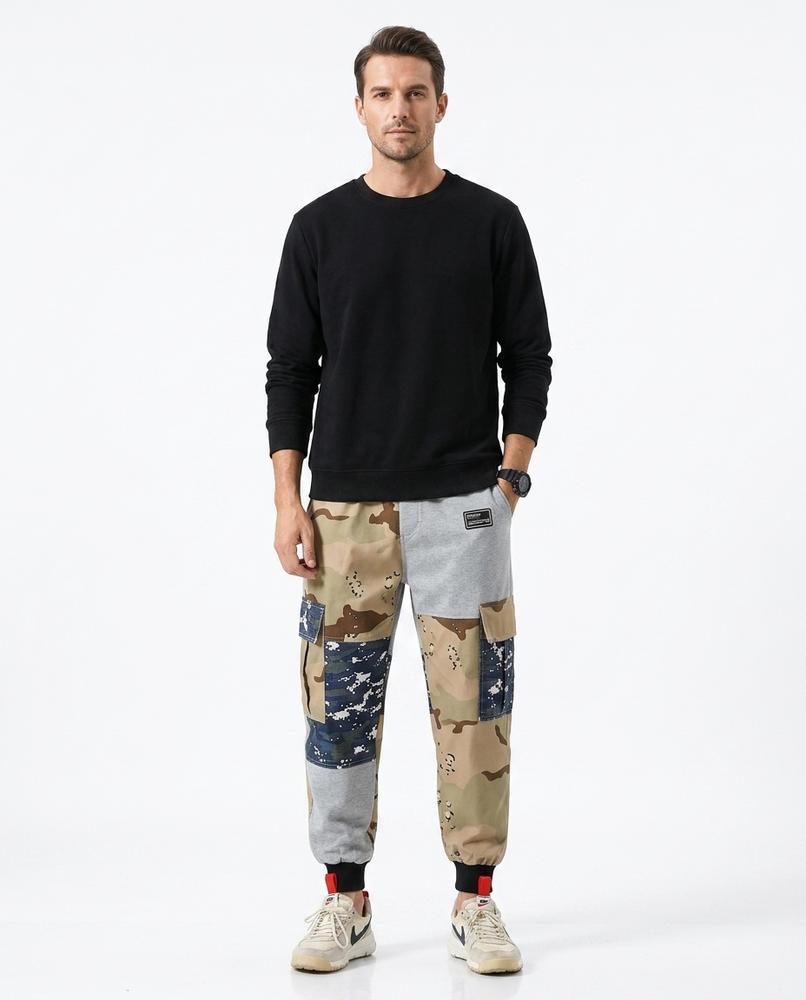 Cloppenburg Mode - Dedil | Gemusterte Patchwork Hose Herren