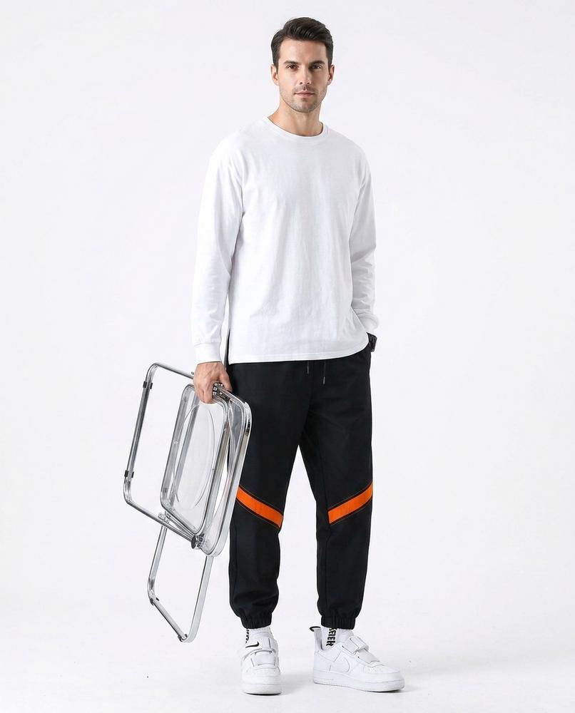 Cloppenburg Mode - Yoged | Zweifarbige Elastische Hose Herren