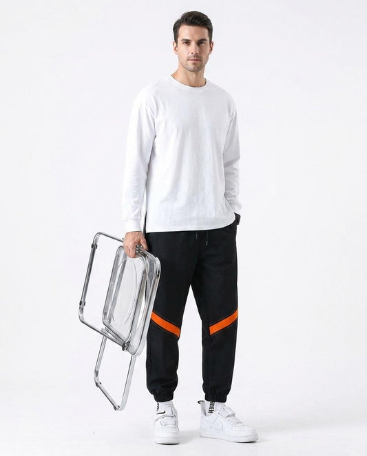 Cloppenburg Mode - Yoged | Zweifarbige Elastische Hose Herren
