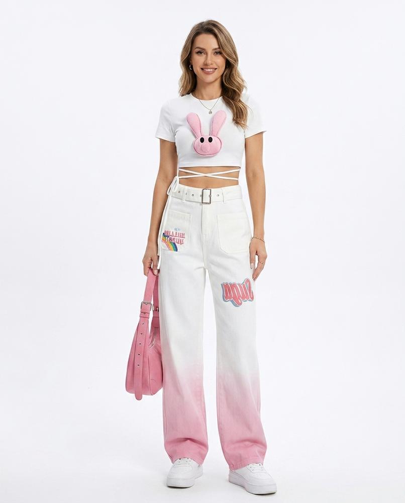 Cloppenburg Mode - Towot | Zweifarbige Weit Geschnittene Hose Damen