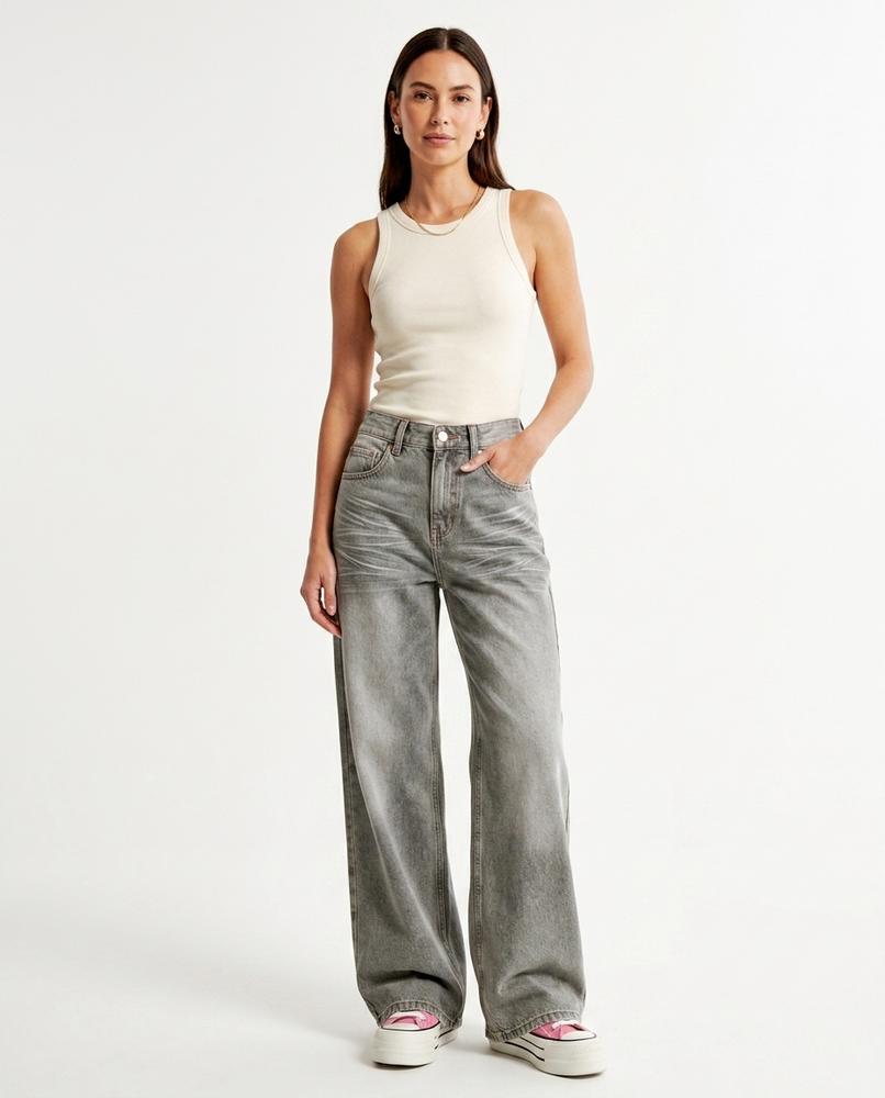Cloppenburg Mode - Yuwar | Weit Geschnittene Graue Hose Damen
