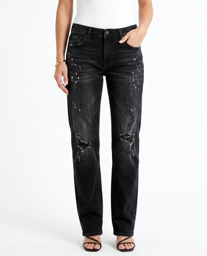 Cloppenburg Mode - Lolum | Verwaschene Gerade Hose Damen