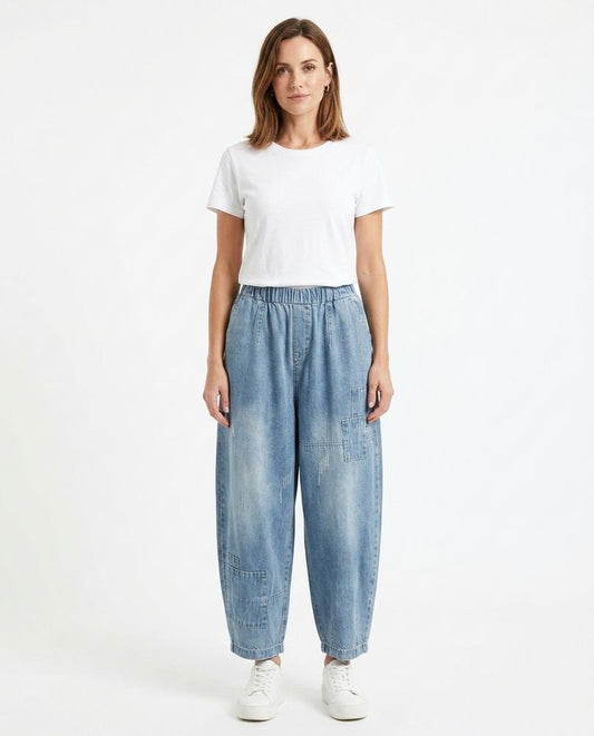 Cloppenburg Mode - Rozid | Karottenförmige Gewaschene Hose Unisex