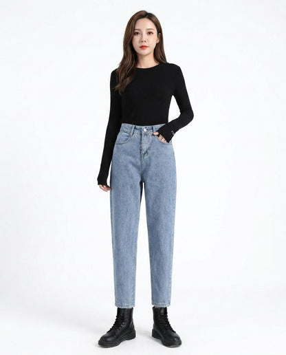 Cloppenburg Mode - Novum | Hochgeschnittene Karottenförmige Hose Damen
