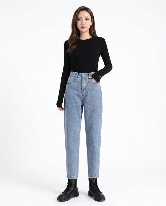 Cloppenburg Mode - Novum | Hochgeschnittene Karottenförmige Hose Damen